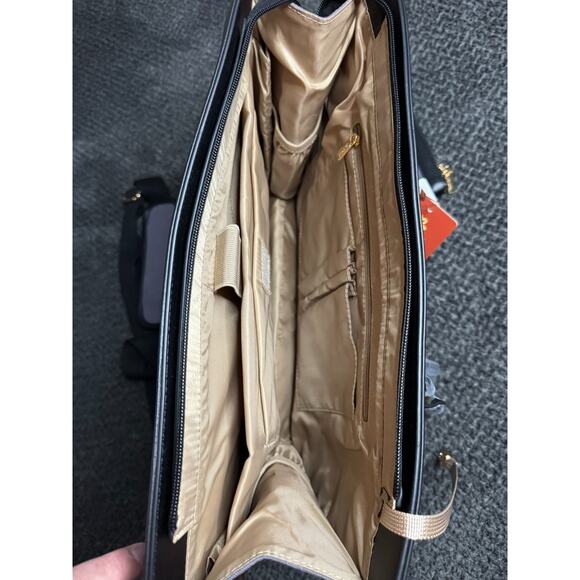 LOVEVOOK Laptop Tote Bag for Women 15.6" Office Work Bag Canvas/Haze Blue - Picture 10 of 13